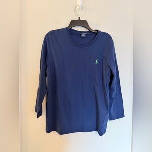 Ralph Lauren Sport Women’s Blue Long Sleeve Top - Size XL